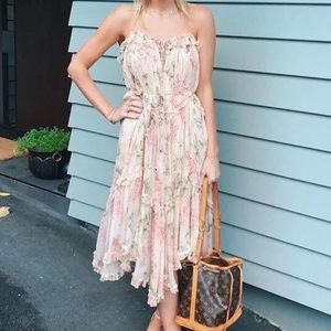 zimmermann prima hydrangea floating dress